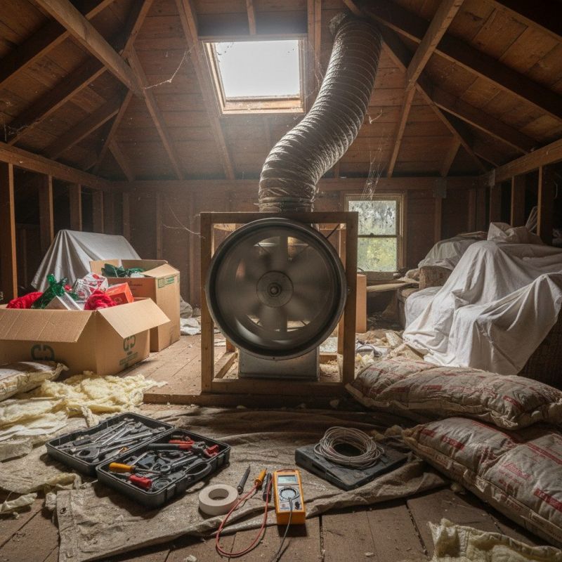 Attic Vent Installation